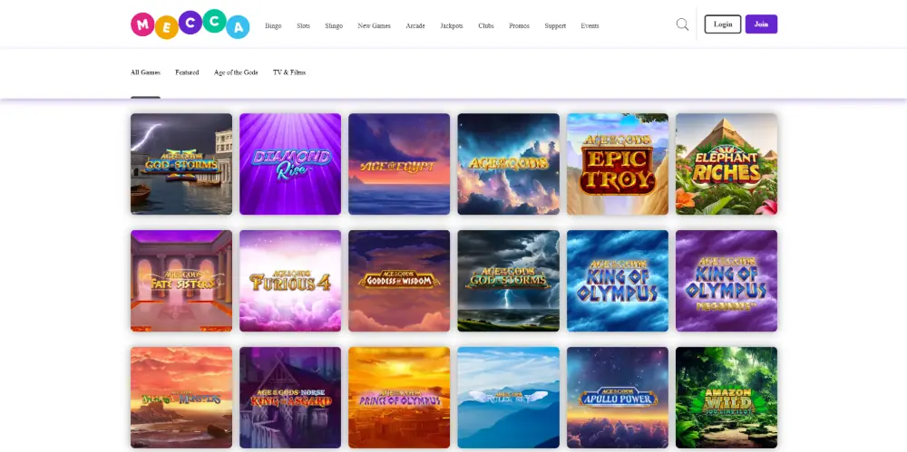 Mecca Bingo screenshot