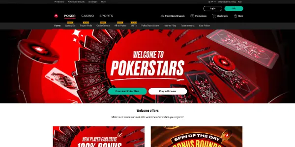 PokerStars Casino screenshot